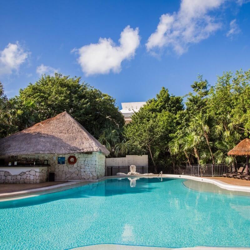 La Tortuga Bar at Sandos Caracol Eco Resort